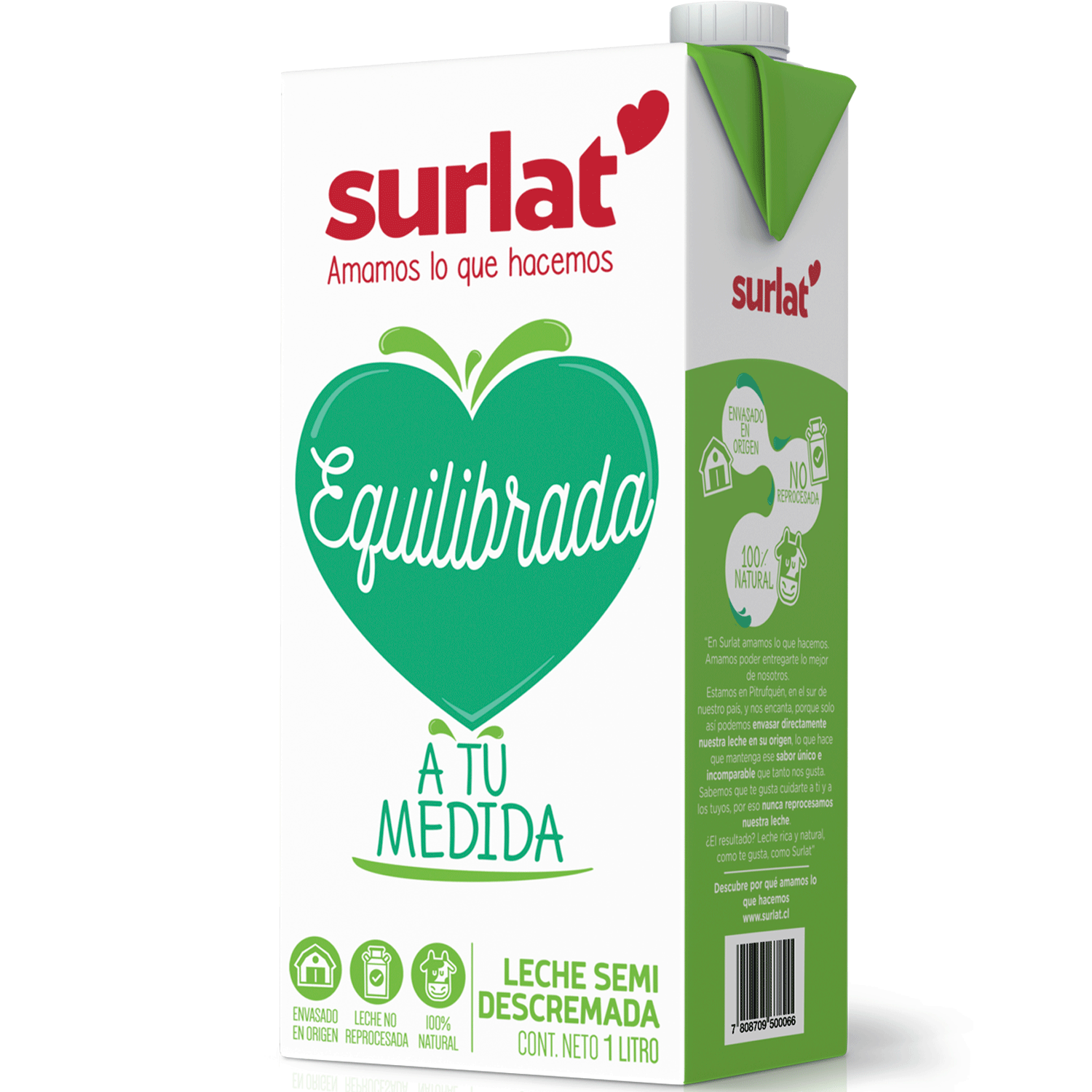 Leche Semidescremada 1 L