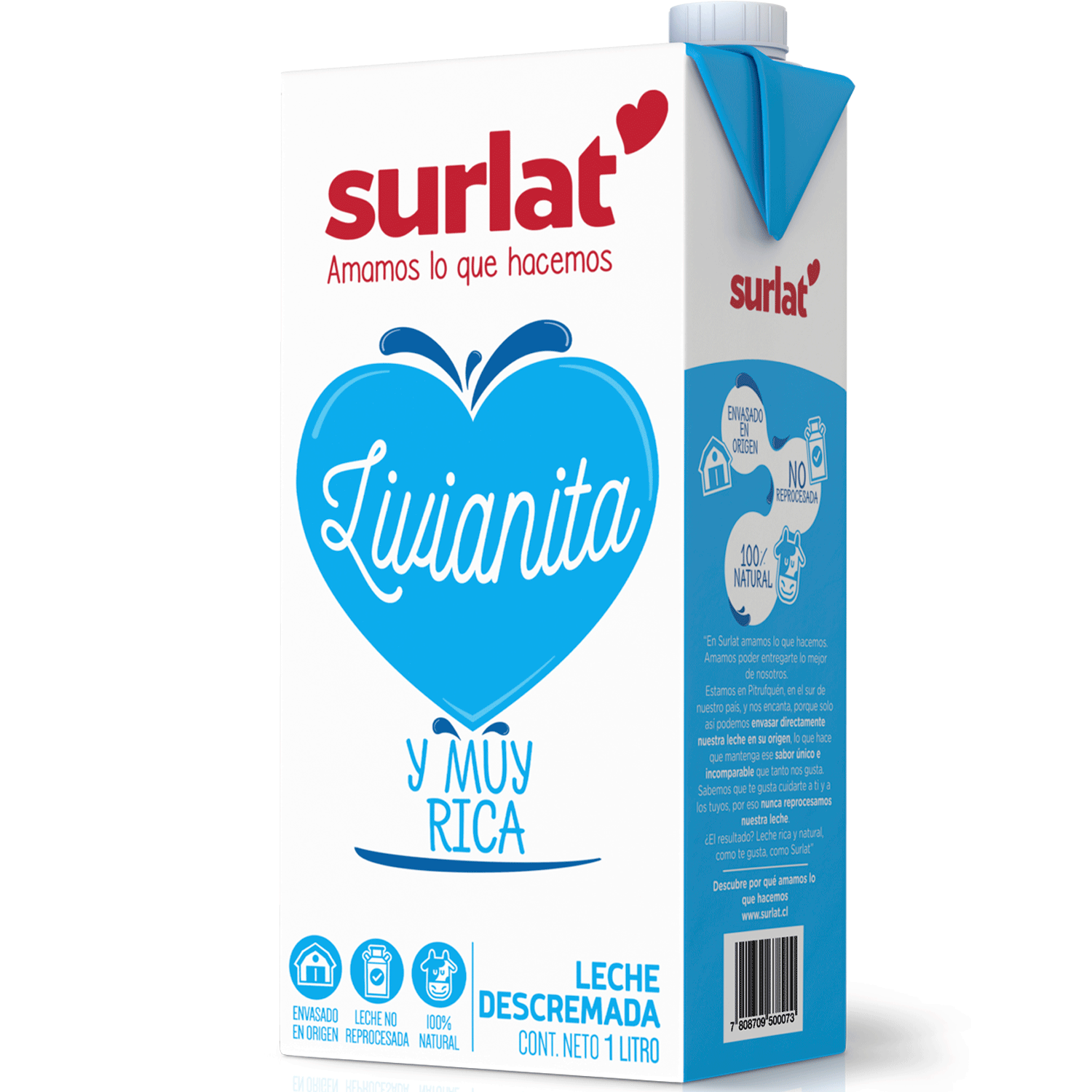 Leche Descremada 1 L