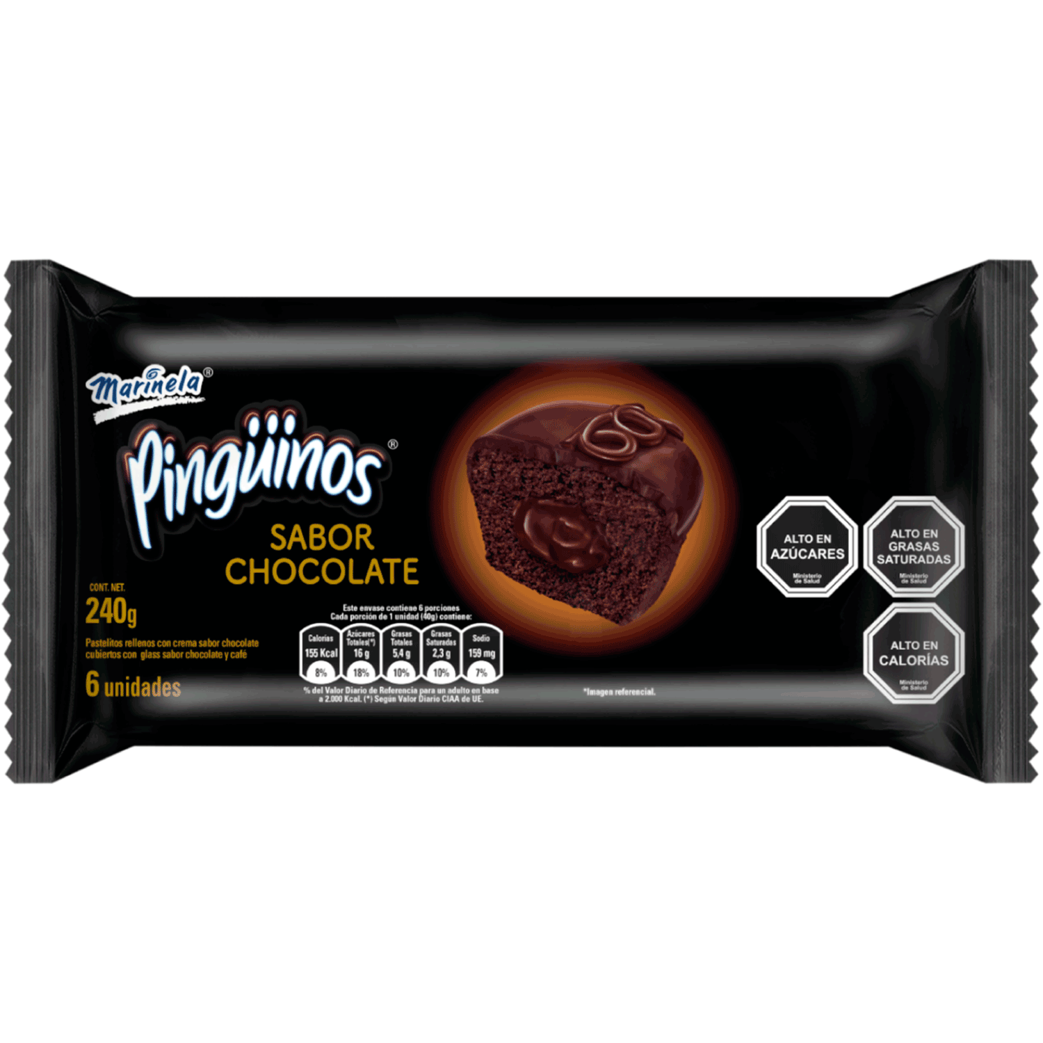 Pingüino Chocolate Multiempaque