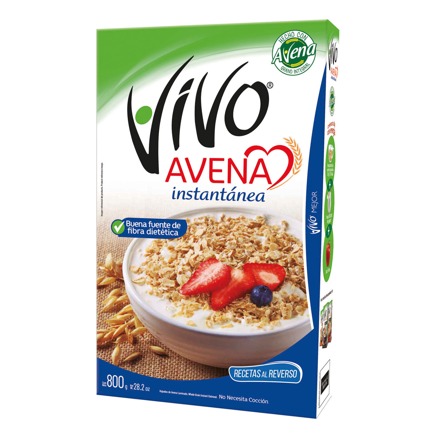 Avena Instantánea Vivo 800 g