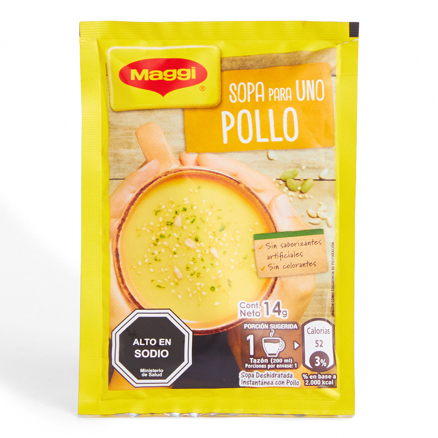 Sopa para Uno Maggi Pollo Sobre 14 g