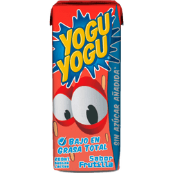 Yogu - Yogu Pack 6 Un. Bebida Láctea Yogu Yogu Frutilla 200
