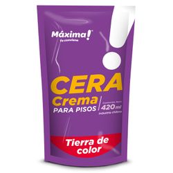 Cera en Crema Tierra de Color Máxima 420 cc