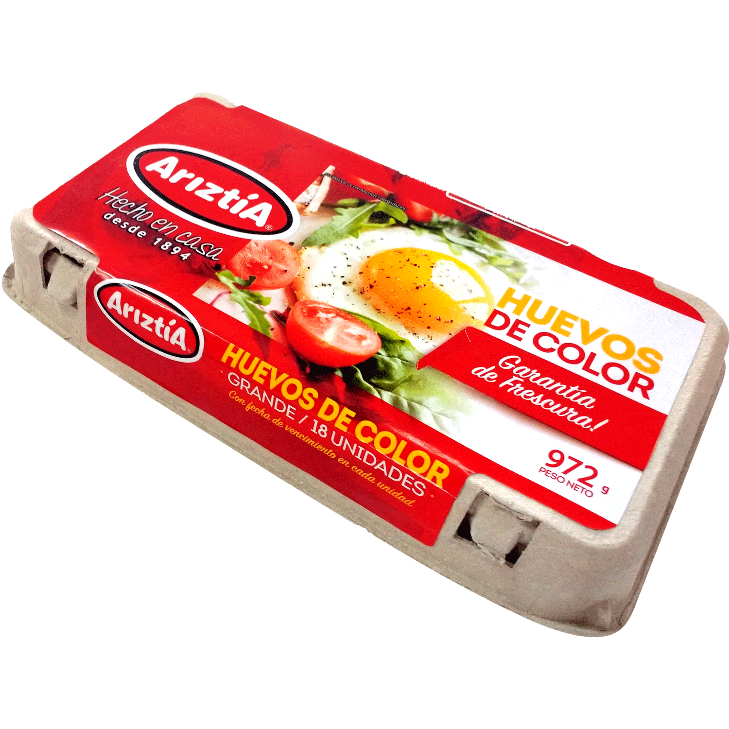 Huevos Ariztía Extra Grandes 18 un.