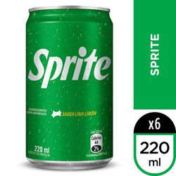 Pack 6 Un. Bebida Sprite 220 Ml