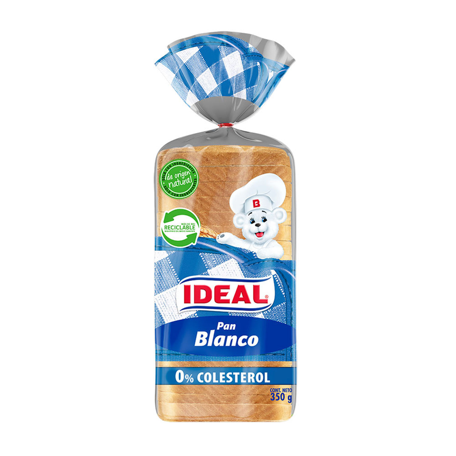 Pan Molde Ideal Blanco 350 g