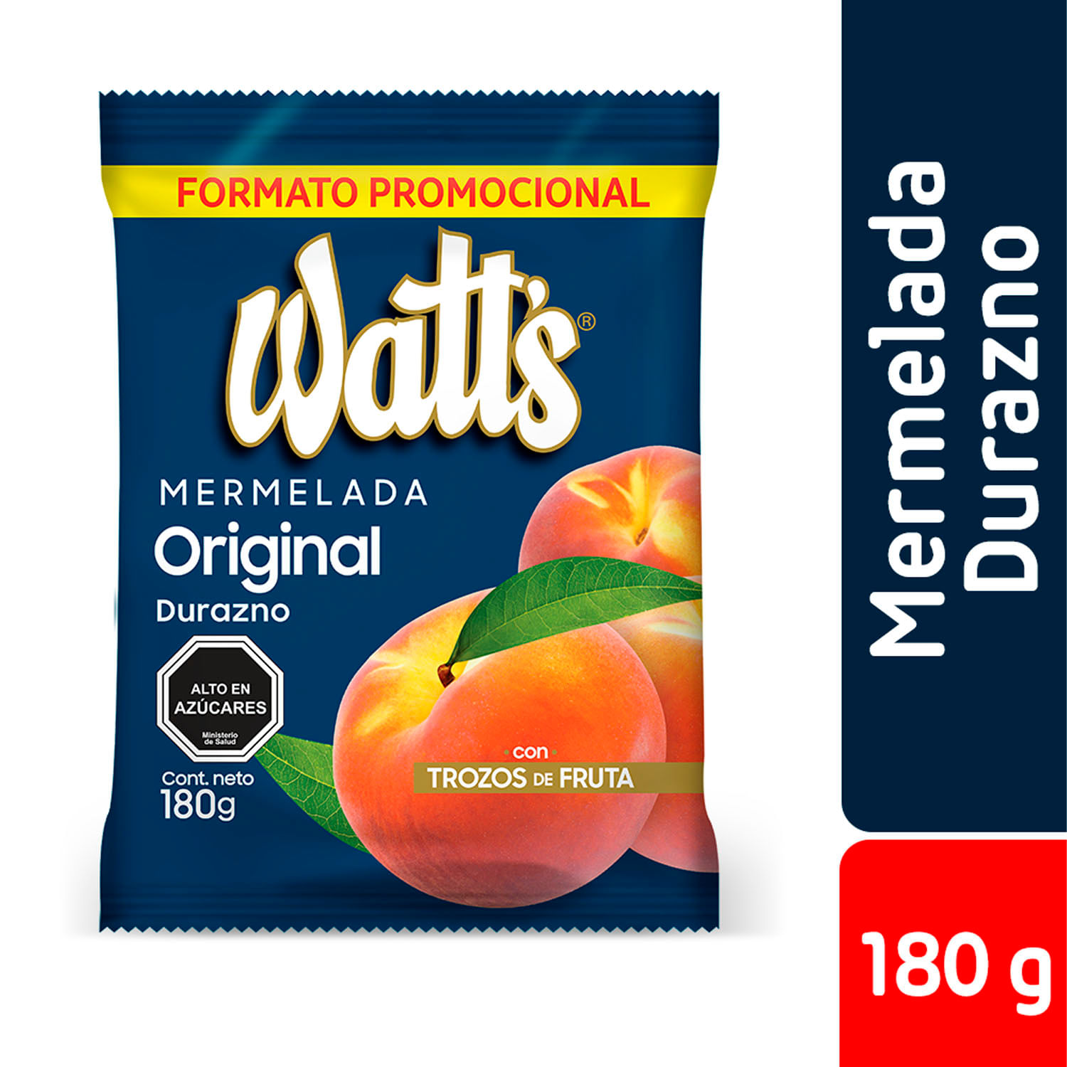 Mermelada Watt's Durazno 180 g