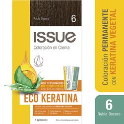 Tintura Issue Eco Keratina N°6 Rubio Oscuro