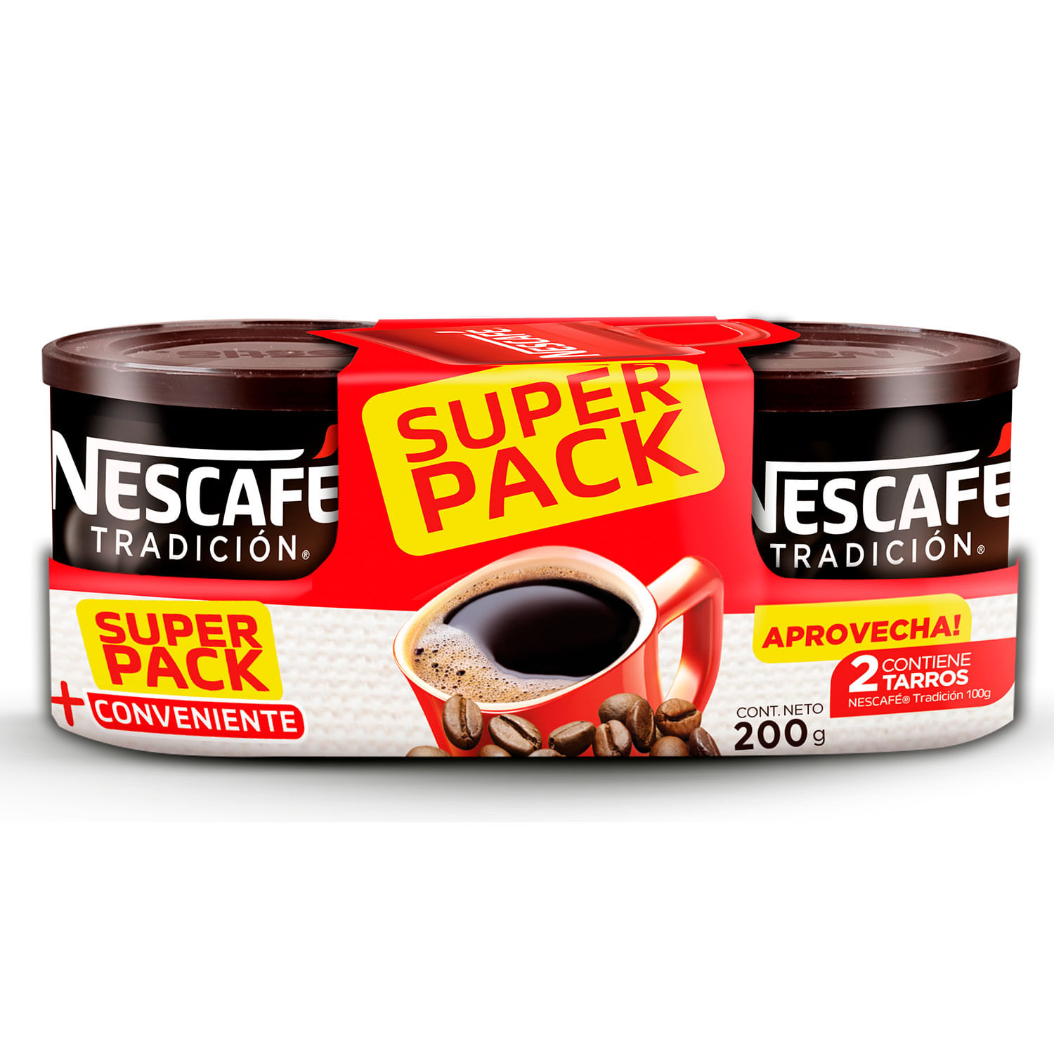 Café Nescafé Tradición 2 un. 100 g
