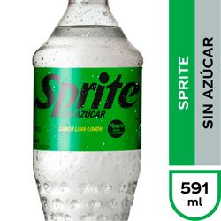 Bebida Sprite Sin Azúcar 591 Ml