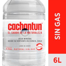Agua Mineral Cachantun Sin Gas 1 L