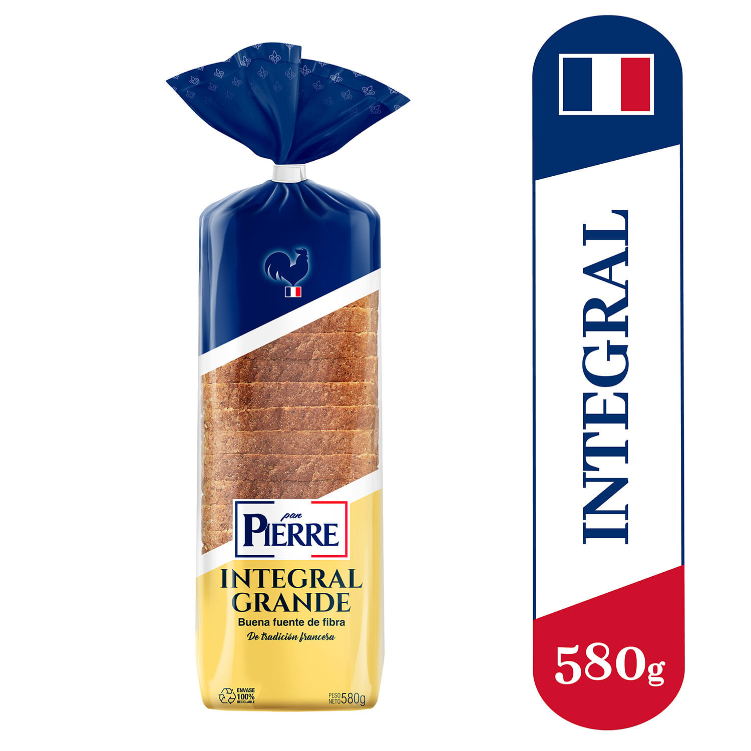 Pan Molde Pan Pierre Integral 580 g