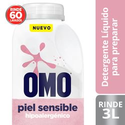 Detergente Líquido Omo Ultra Power Piel Sensible 500 Ml