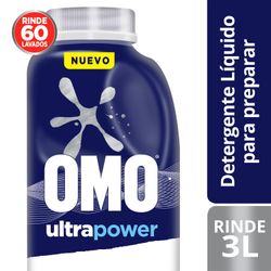 Detergente Líquido Omo Ultra Power Diluible 500 Ml