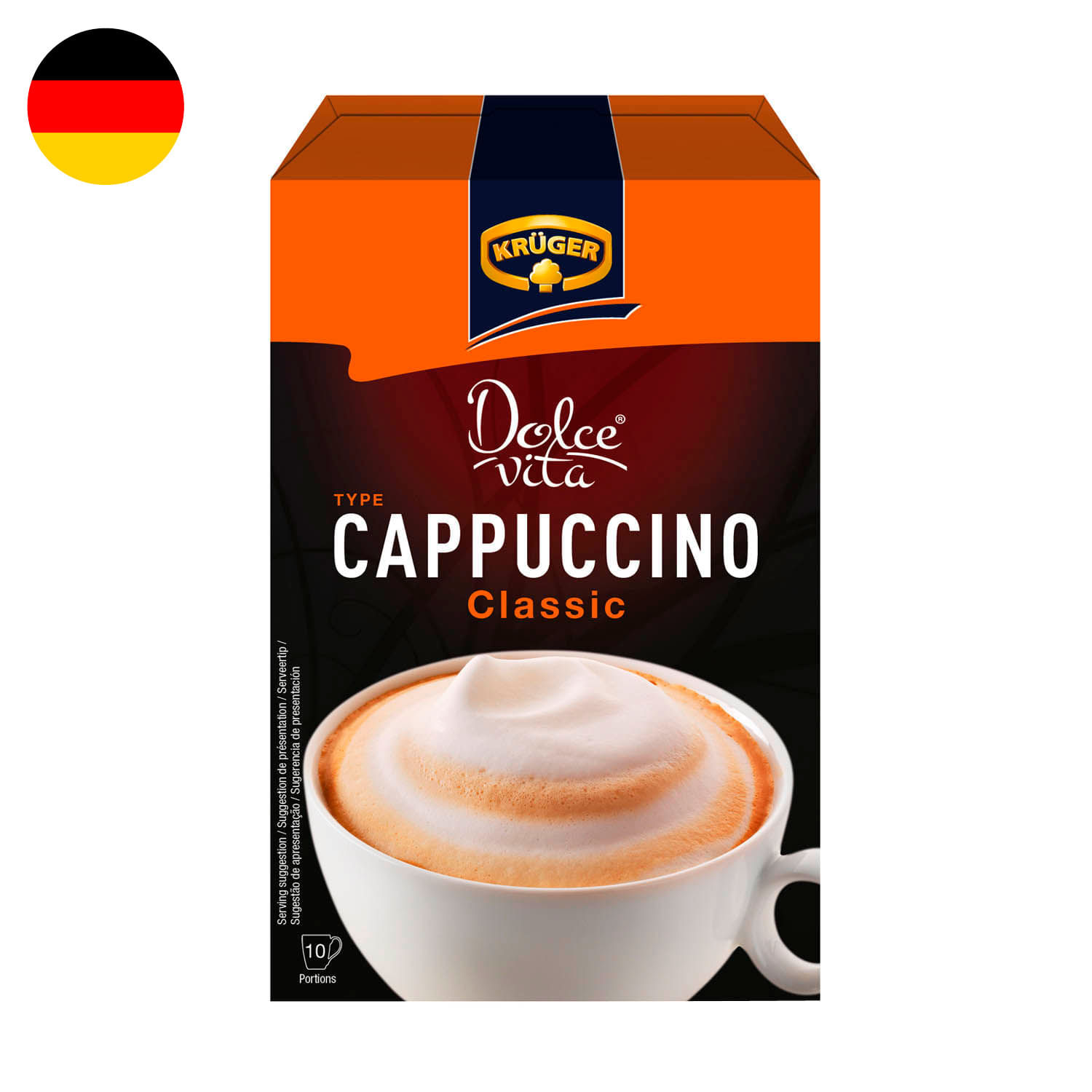 Café Cappuccino Krüger Clásico 150 g