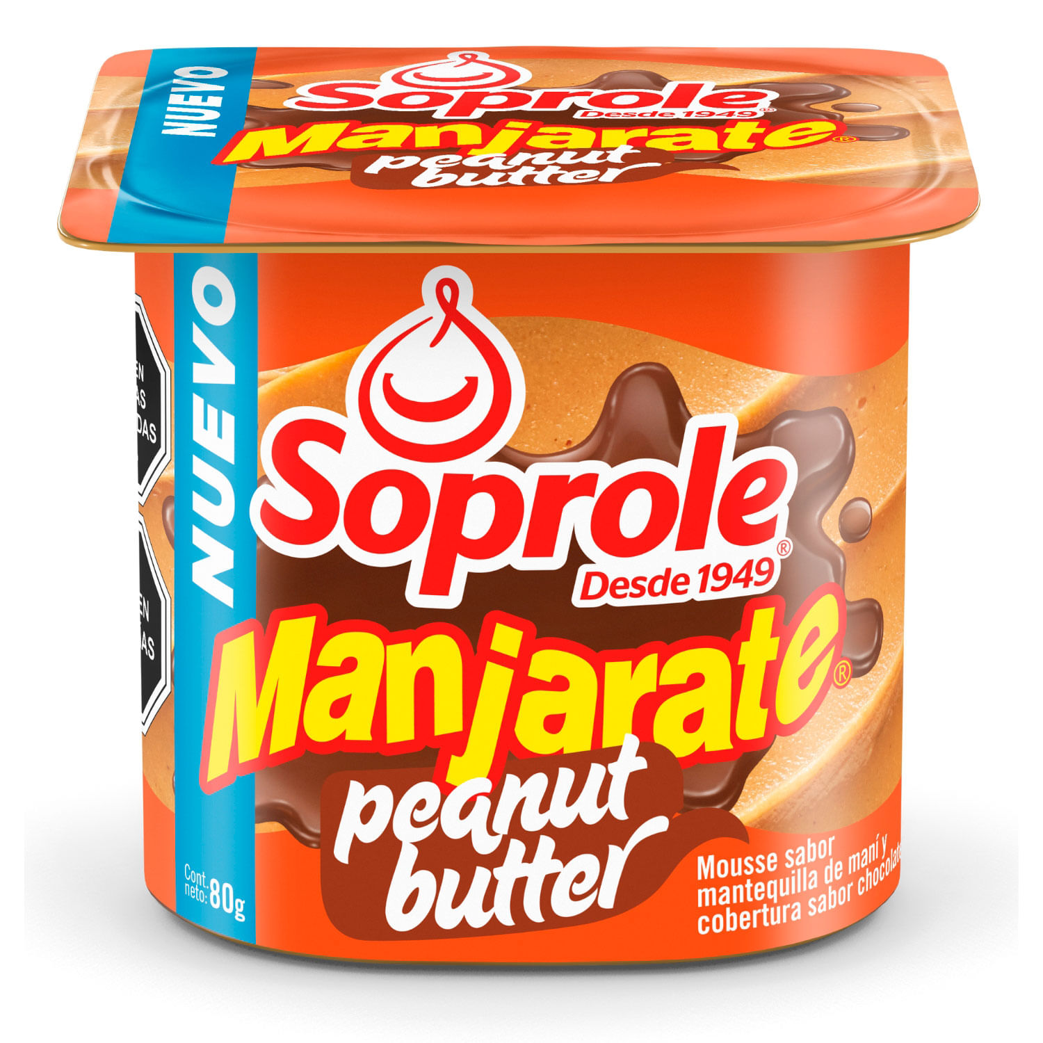 Postre Manjarate Mantequilla de Maní 80 g