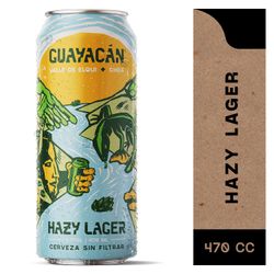 Cerveza Guayacán Hazy Lager 4.9° 470 Cc
