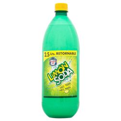 Bebida Limón Soda Retornable 2.5 L + Envase