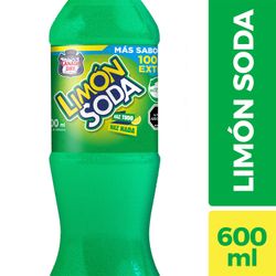 Bebida Limón Soda 600 Ml