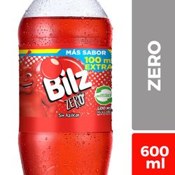 Bebida Bilz Zero 600 Ml