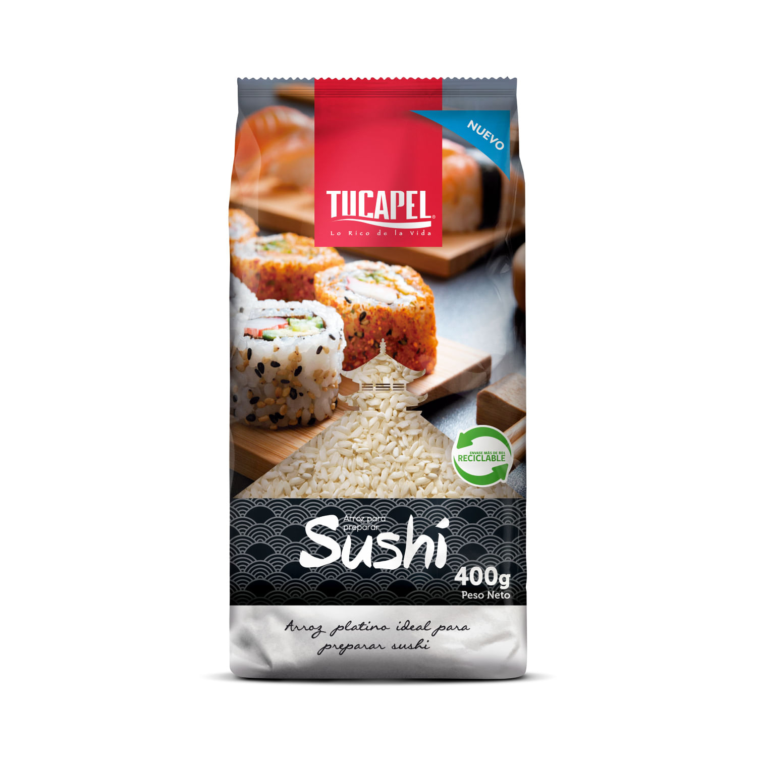 Arroz Sushi Tucapel 400 g