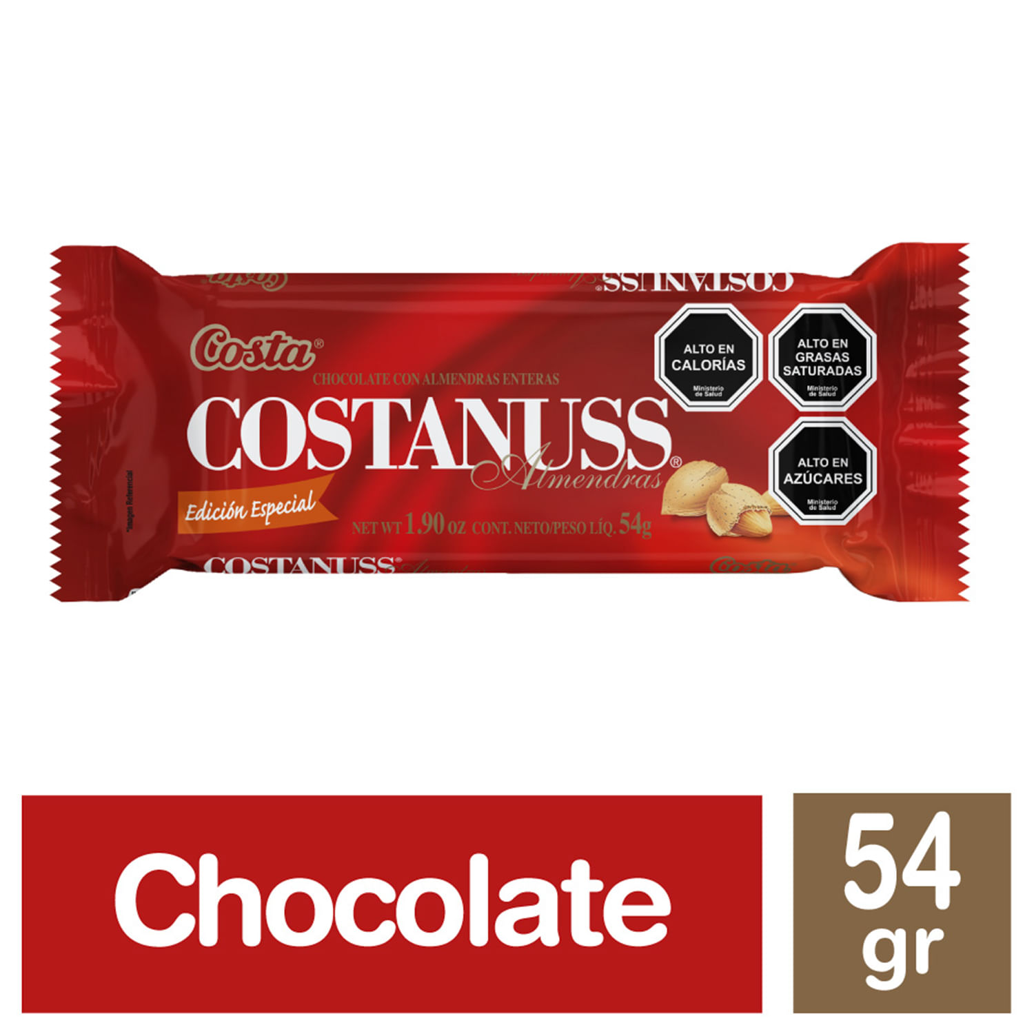 Chocolate Costa Nuss 54Gr