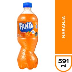 Bebida Fanta Naranja 591 Ml