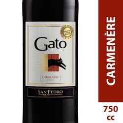 Viña San Pedro Vino Gato Carmenere 700 Cc