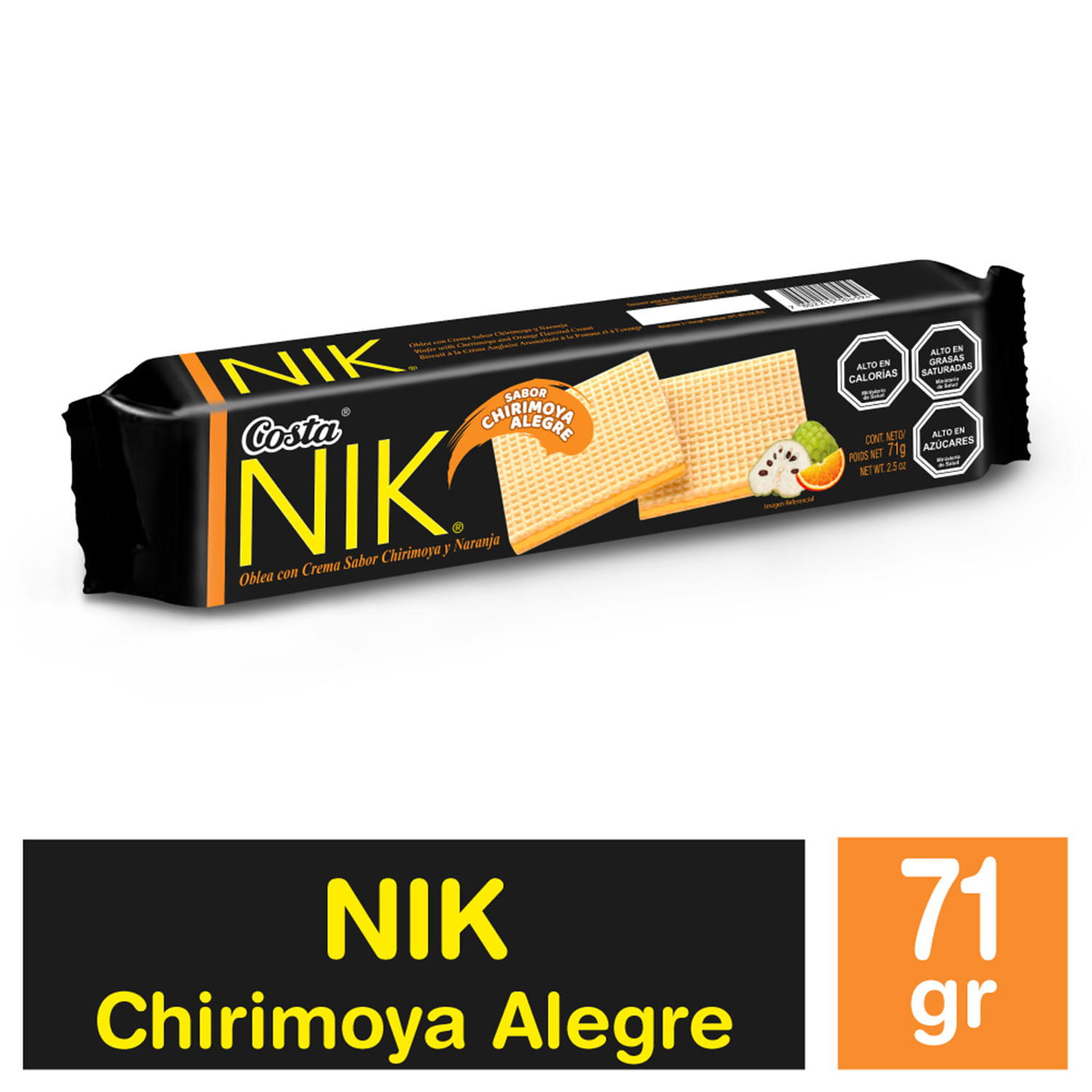 Galletas Nik Chirimoya 71 g