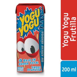 Yogu - Yogu Bebida Láctea Yogu Yogu Frutilla 200 Ml