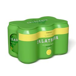 Cerveza Calatrava Lemon 2.2° Lata 330 Cc