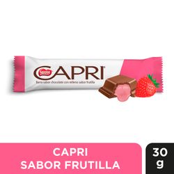 Chocolate Relleno Capri Frutilla 30 g