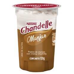 Postre Chandelle Crema Manjar 120 g