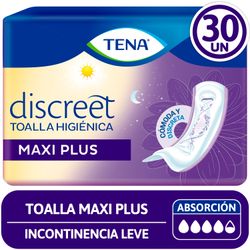 Toalla Incontinencia Tena Maxiplus 30 un.