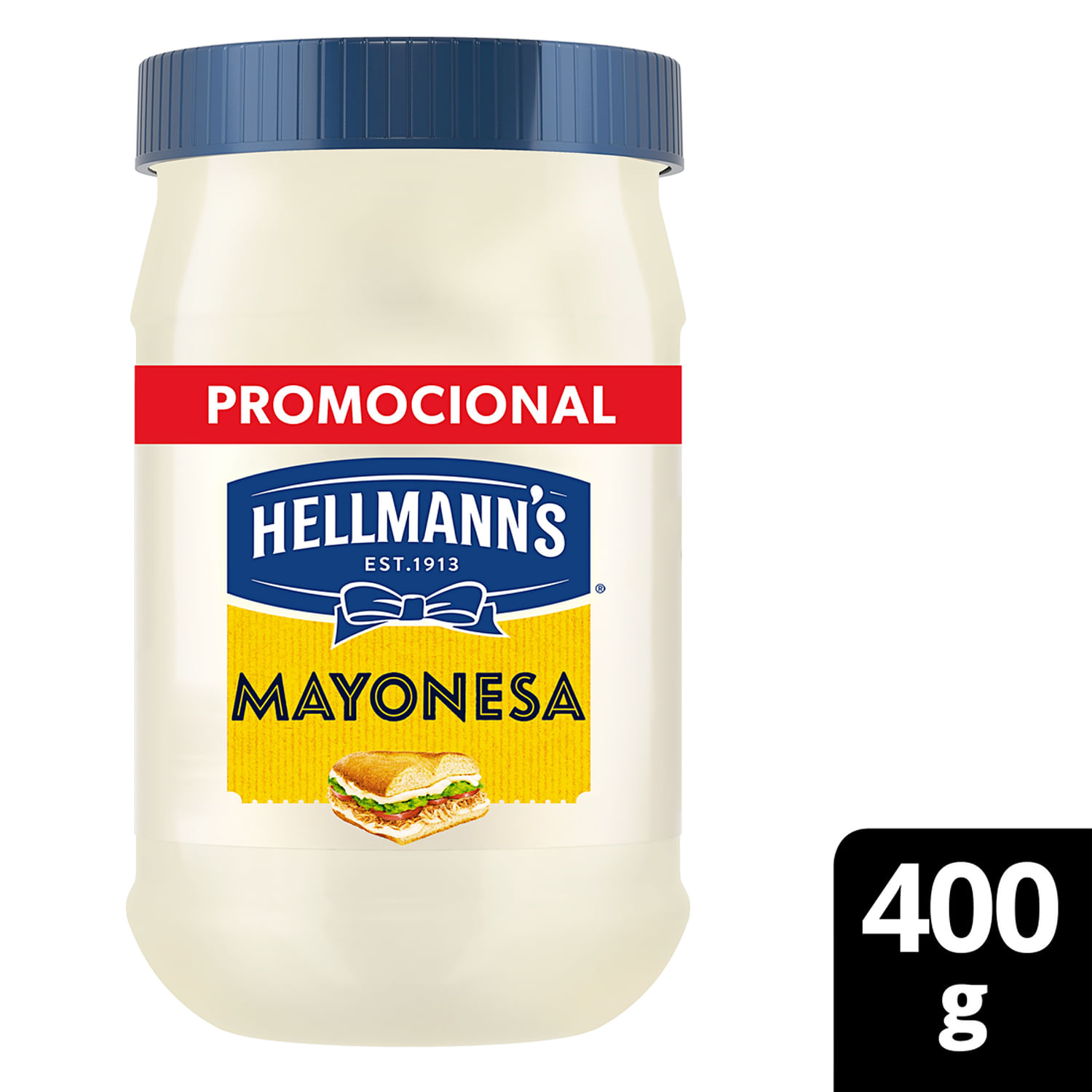 Mayonesa Hellmann's Frasco 400 g