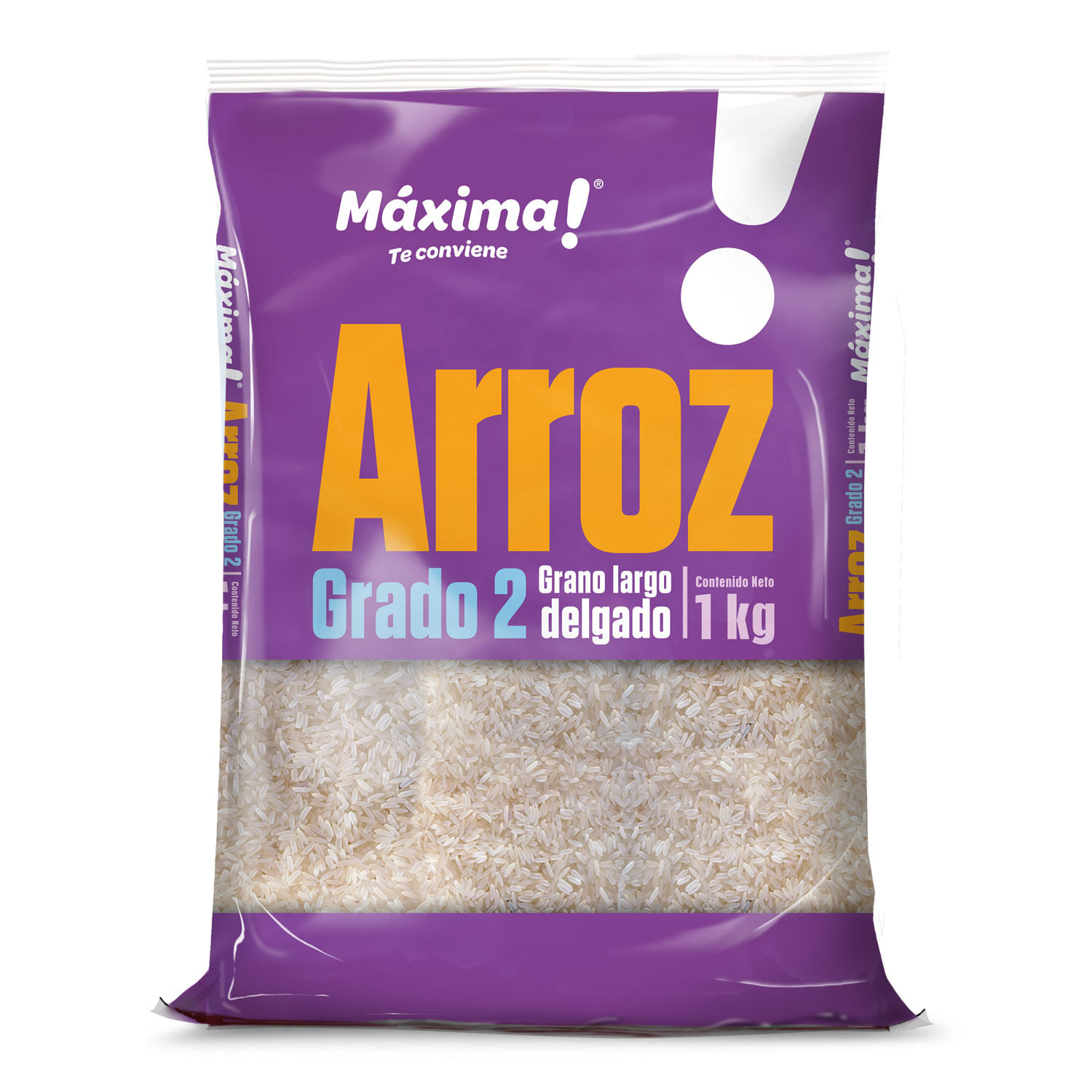 Arroz Grado 2 Máxima Grano Largo Angosto 1 kg