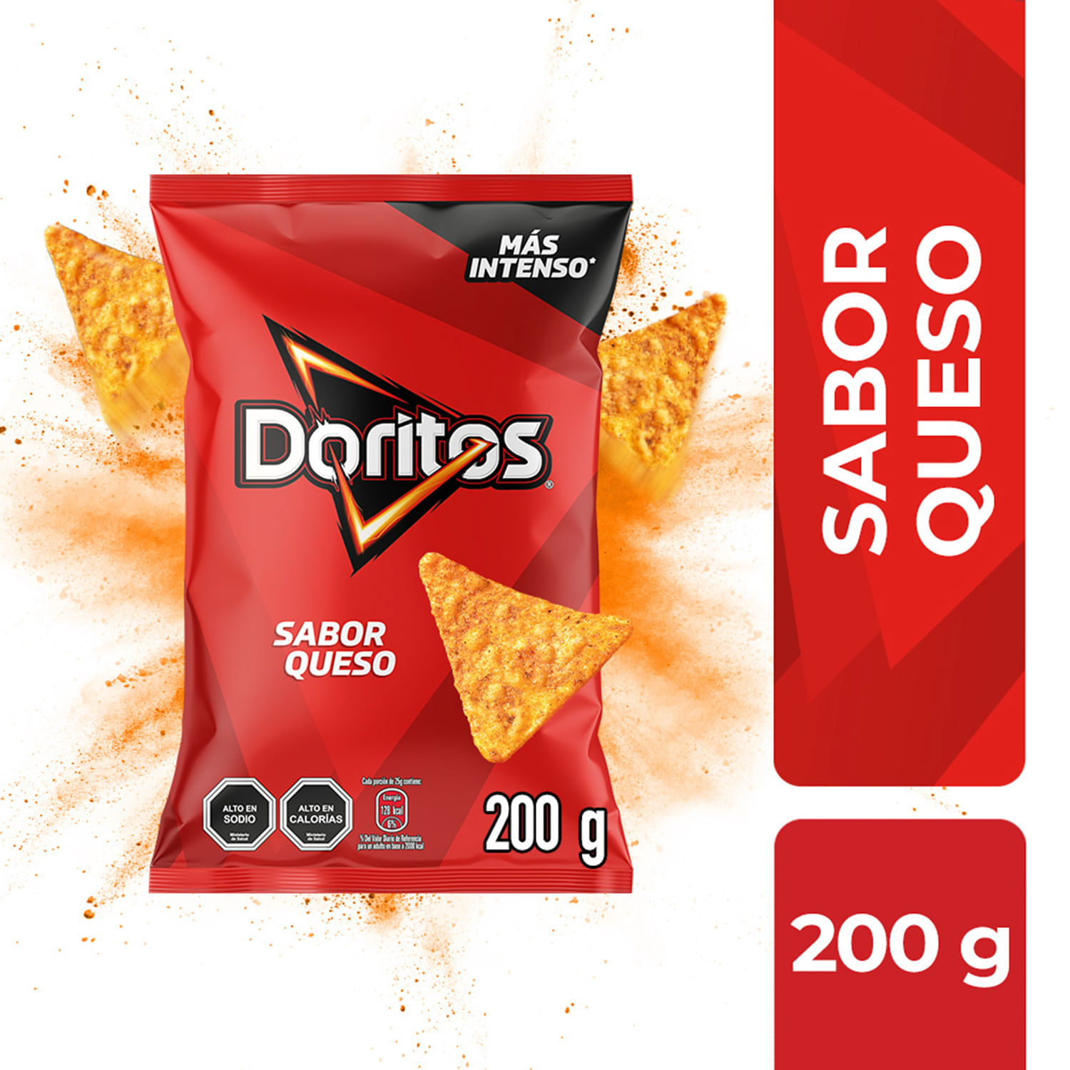 Snack Doritos Sabor Queso 200 g