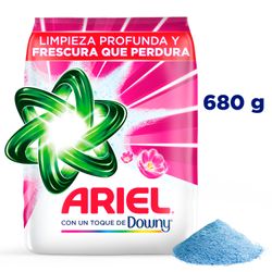 Detergente En Polvo Ariel Toque De Downy 680 G