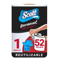 Toalla de Papel Reutilizable Scott Duramax 1 Rollo 52 un.