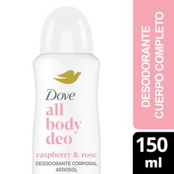 Desodorante Spray Dove All Body Raspberry 150 ml