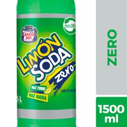 Limón Soda Light Bebida Limón Soda Zero 1.5 L