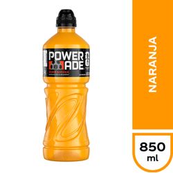 Bebida Isotónica Powerade Naranja 850 Ml