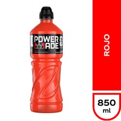 Bebida Isotónica Powerade Rojo 850 Ml