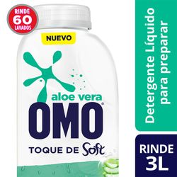 Detergente Omo Diluible Aloe Botánico 500 Ml