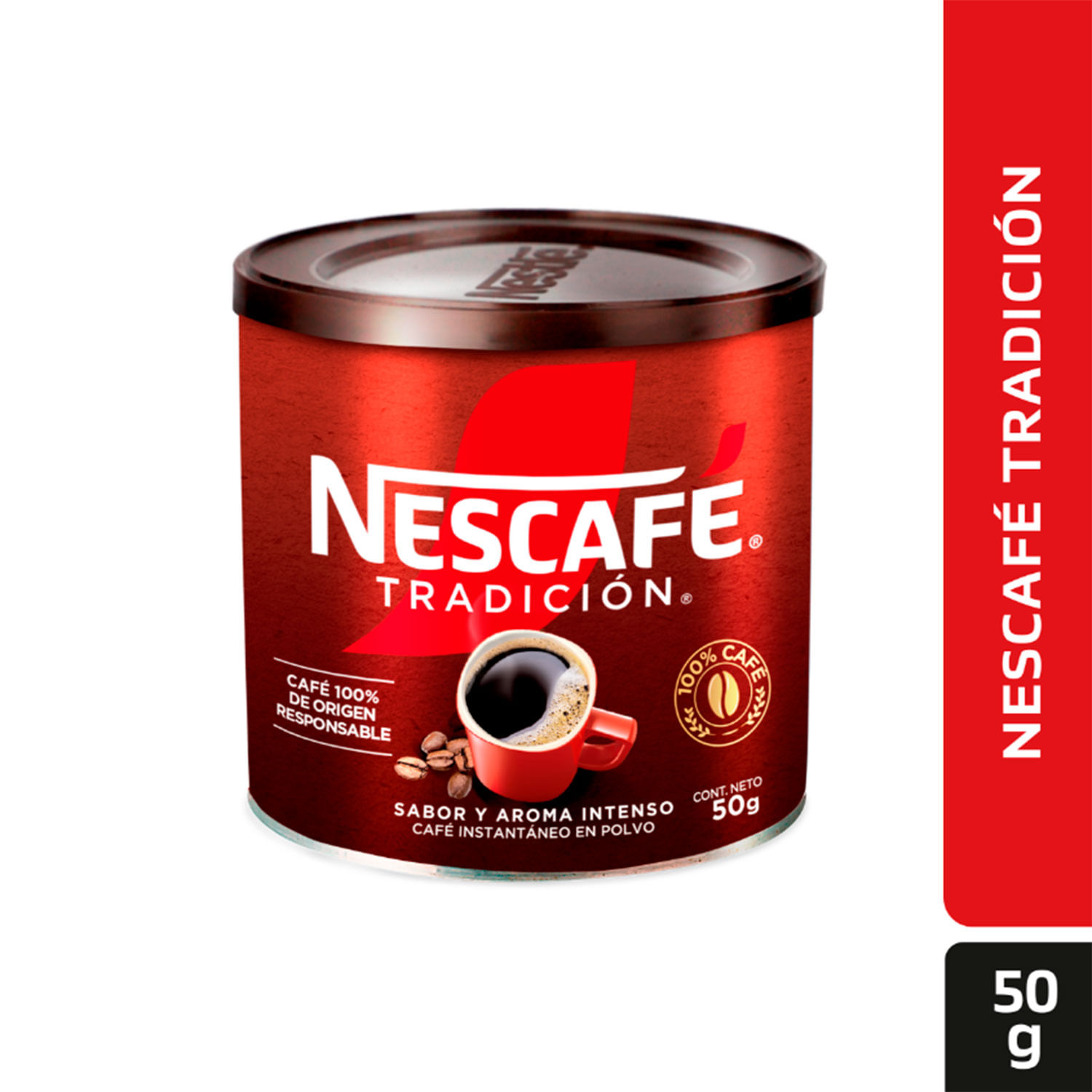 Café Instantáneo Nescafé Tradición Tarro 50 g