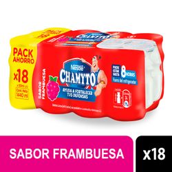 Bebida Láctea Probiótica Chamyto Frambuesa 18 X 80 Ml