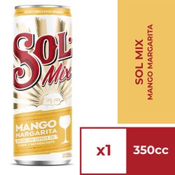 Cerveza Sol Mix Mango Margarita Lata 350 Cc