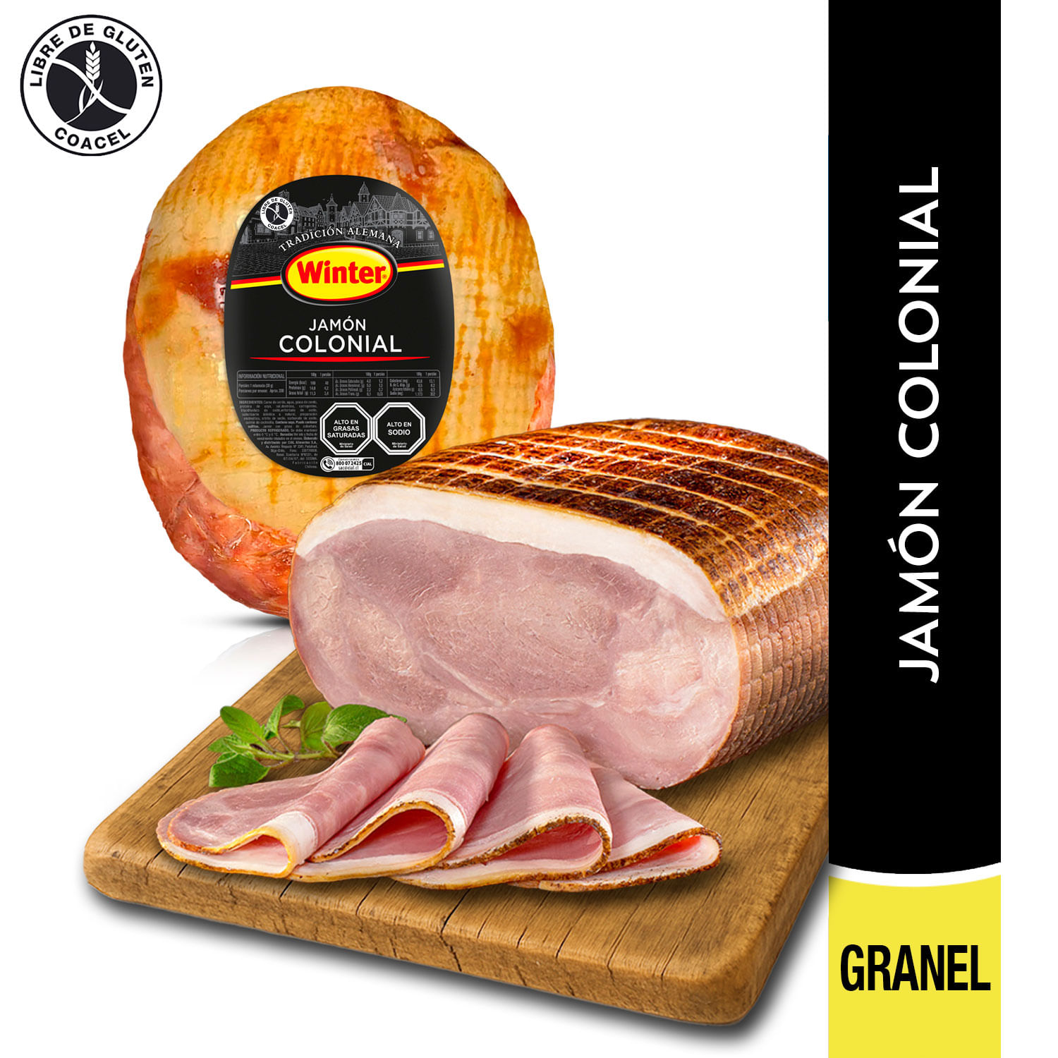Jamón Colonial Winter Granel