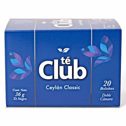 Té Club Classic 20 Bolsitas