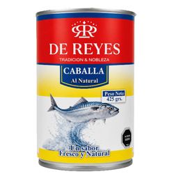 Caballa Natural De Reyes 425 g neto, 200 g drenado